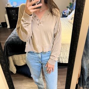 Chaser Tan Women's Hoodie Sweatshirt